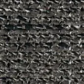 Gray looped textile pattern with subtle tonal variations, featuring a small red mark on a tightly woven, textured fabric surface.